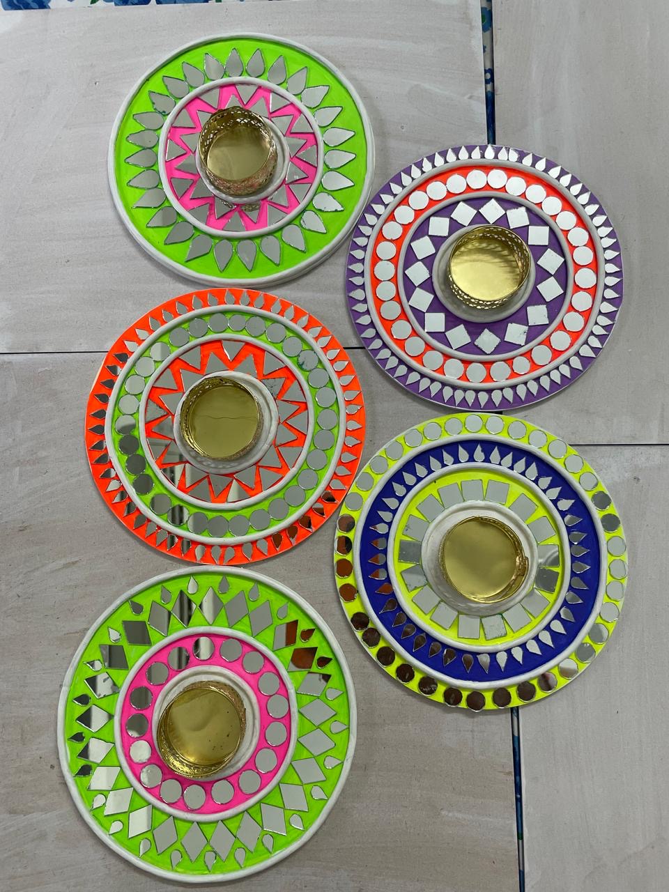 Eco-friendly Diyas (Set of 4)