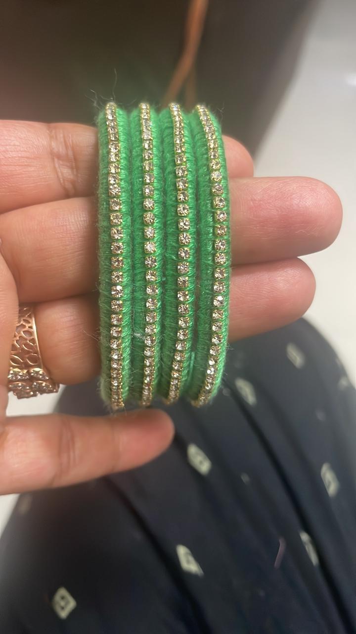 Traditional Bangles & Earrings