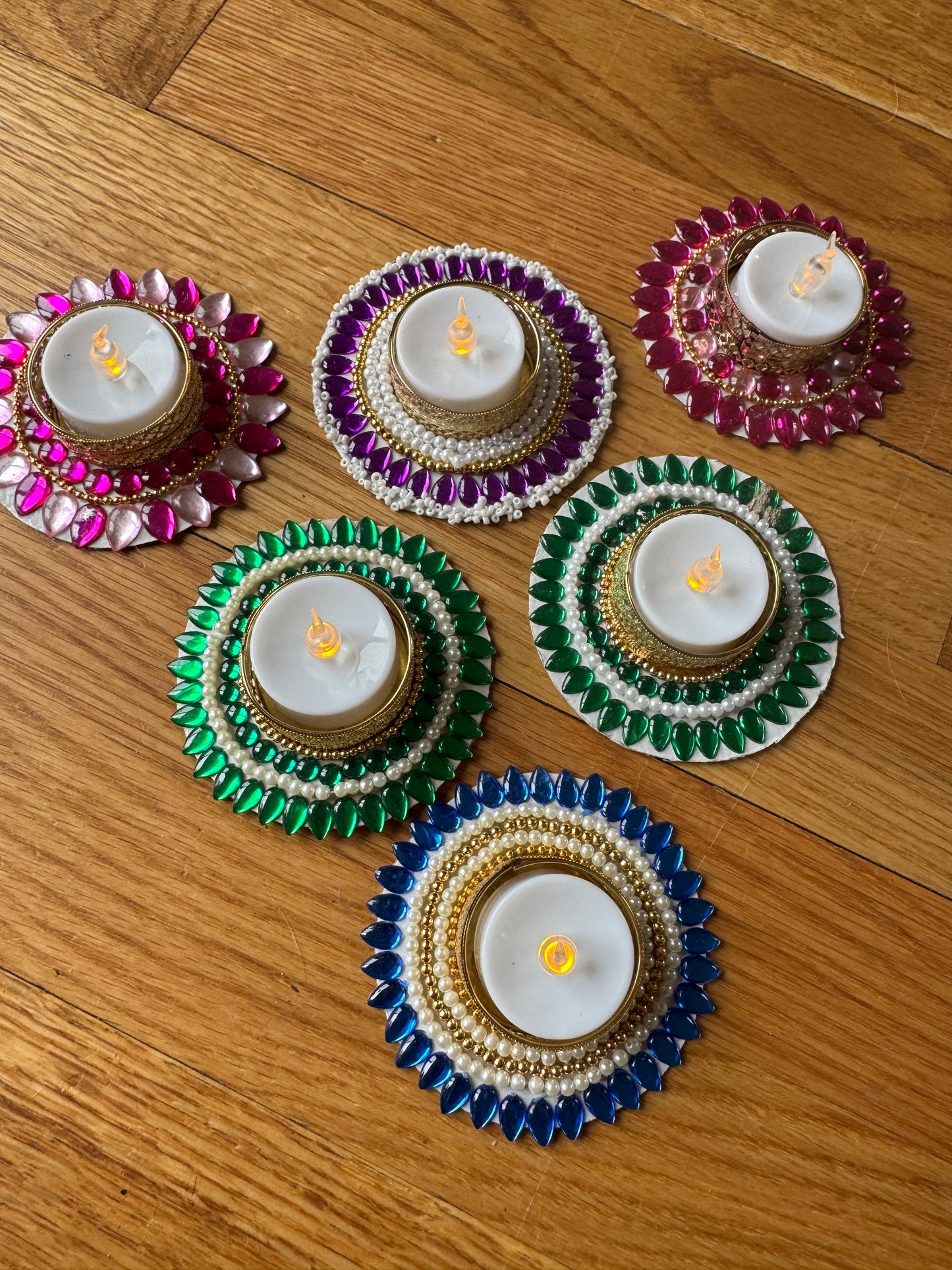 Eco-friendly Diyas (Set of 4)